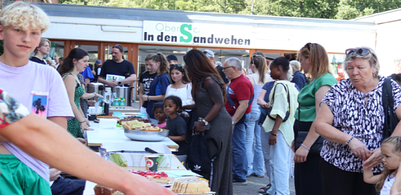 Stand beim Schulfest